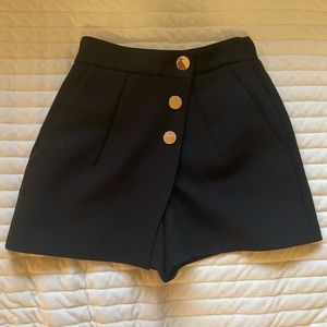 Maje Black Skort